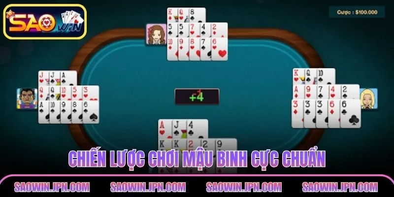 Mậu Binh SAOWIN – Xếp Bài Thông Minh Kiếm Thưởng Đỉnh Chiến lược chơi mậu binh cực chuẩn